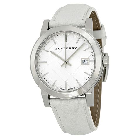 burberry watch white band|burberry watches usa.